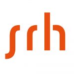 Logo der srh. Bunte Buchstaben.