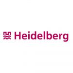 Logo der Stadt Heidelberg. Wasser und Burg.