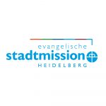 Logo der Stadtmission Heidelberg. Bunter Strich.
