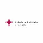 Logo der katholischen Kirche. Kreuz in rot.